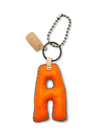 Felt Alphabet Charm by Consuela - Orange