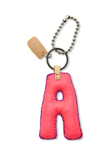Load image into Gallery viewer, Felt Alphabet Charm by Consuela - Pink
