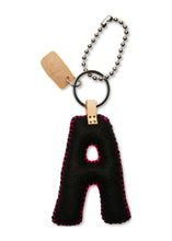 Load image into Gallery viewer, Felt Alphabet Charm by Consuela - Black
