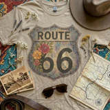 Vintage Route 66 Boujee Tee - PREORDER