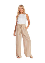 Load image into Gallery viewer, Emily Smocked Trouser - Tan

