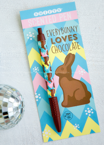 "Every Bunny Loves Chocolate" Chocolate Scented Pen