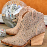 Austin Rhinestone Booties by Very G* LAST ONES FINAL SALE * - ALL STAR SALE