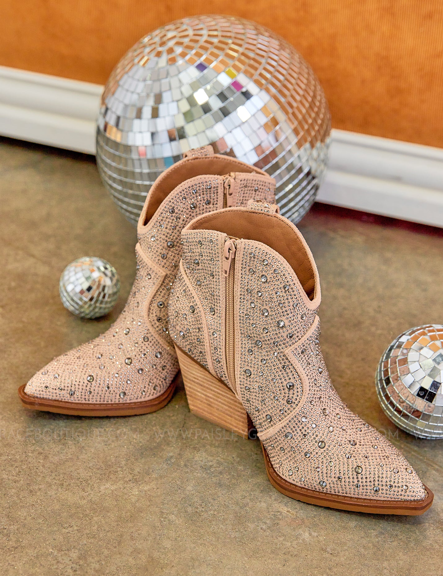 Austin Rhinestone Booties by Very G* LAST ONES FINAL SALE * - ALL STAR SALE