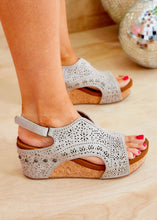 Load image into Gallery viewer, Freefly Wedges by Very G - Grey - FINAL SALE
