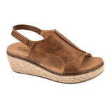 Volta II Chestnut 2 Wedges by Corkys - PREORDER