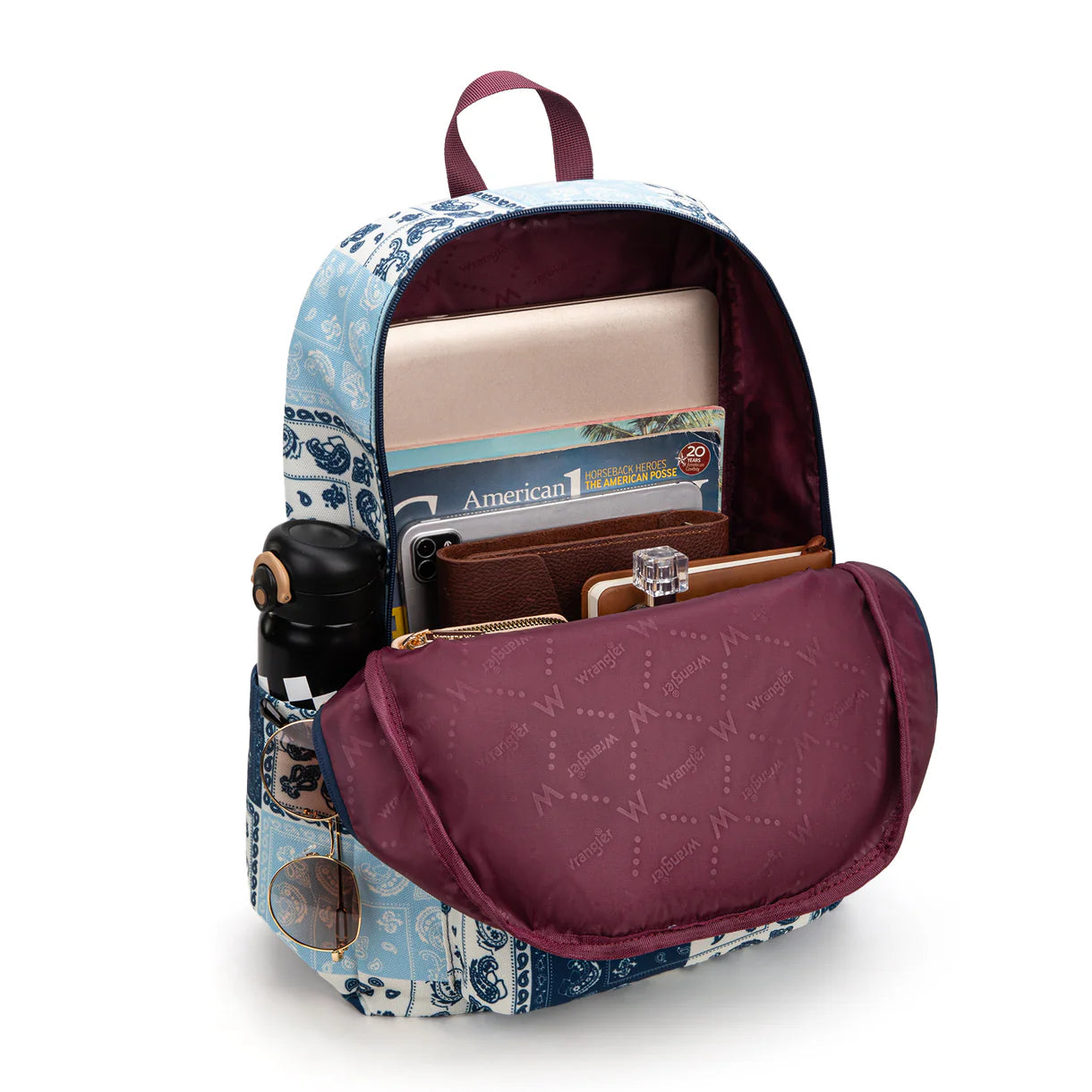 Wrangler Paisley Print Backpack