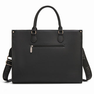 Wrangler Carry-All Large Tote Work Tote /Crossbody - Black