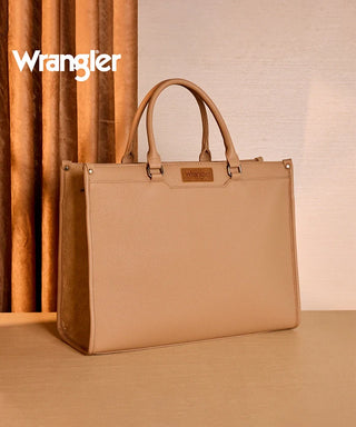 Wrangler Laptop Tote - Khaki w/ Side Tool