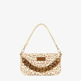 Wrangler Western Leopard Print Shoulder Bag with Chain Detail  - 3 Colors
