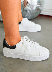 Wesley Sneakers - White/Black - FINAL SALE
