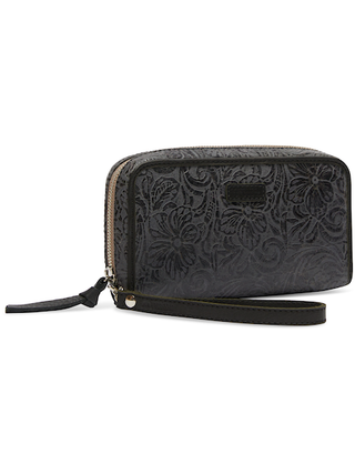 Wristlet Wallet, Steely by Consuela