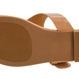 What's The Gossip Sandals - Camel Patent by Corkys