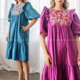 Serenade In The City Dress - Mulberry - LAST ONES FINAL SALE