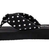 You Go Girl Flip Flops by Corkys - Polka Dot