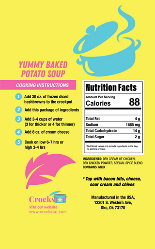 Crockstar - Yummy Baked Potato Soup