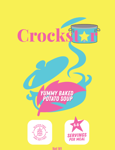 PREORDER -  Crockstar - Yummy Baked Potato Soup