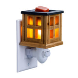 Pluggable Fragrance Warmer-Premium Wood Lantern - FINAL SALE