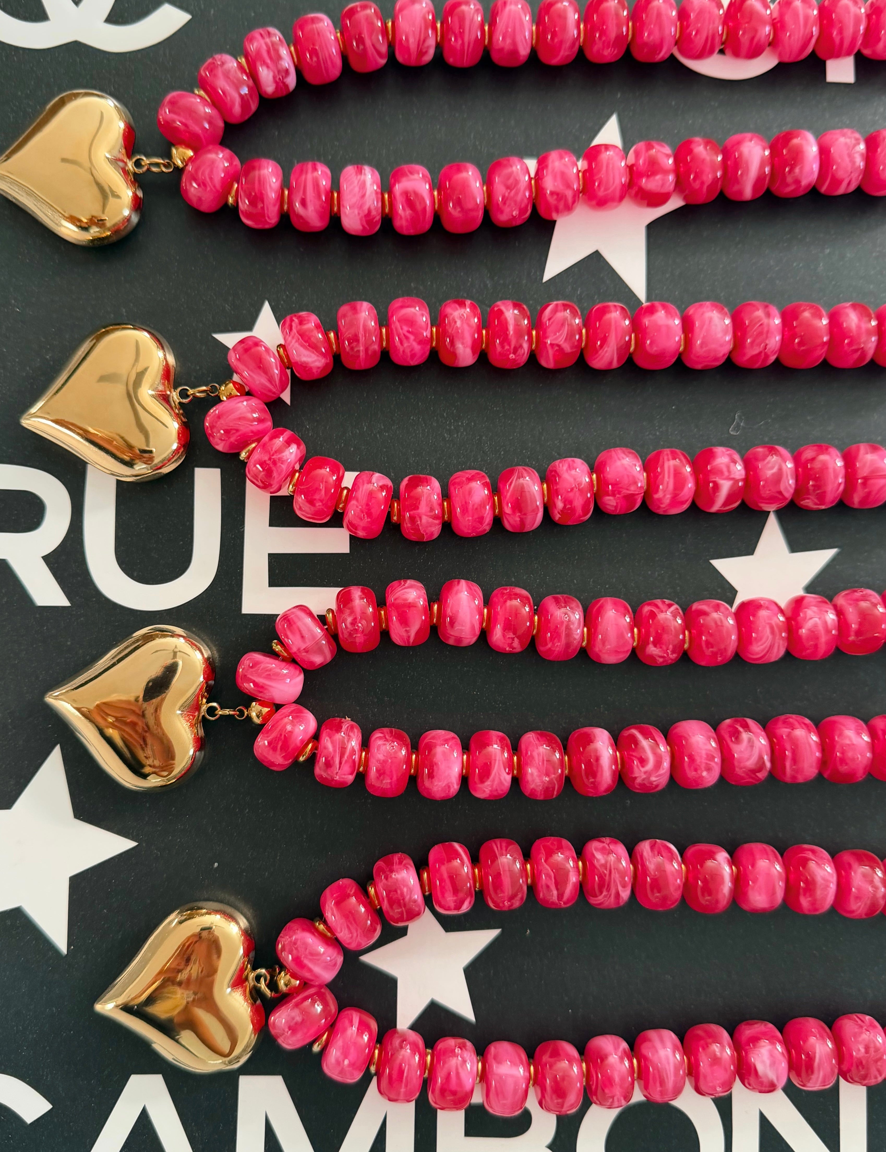 Heart Necklaces - 4 Colors - PREORDER