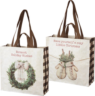 DB -  Warmest Holiday Wishes Market Tote