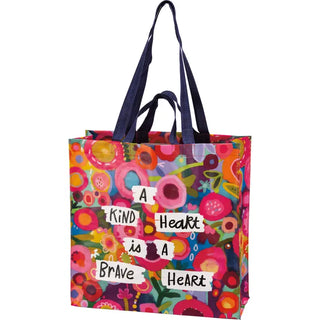DB -  A Kind Heart Is A Brave Heart Market Tote