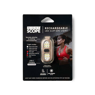 Night Scope Rechargeable LED Clip-On Light - DOORBUSTER