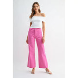 High-Rise Wide Leg Jeans By Mica