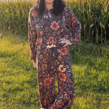 Amber Blossom Sweater Top
