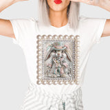 Cute Bunny Pearl Boujee Tee - PREORDER