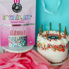 Pop Daddy Seasoned Pretzels - Birthday Cake
