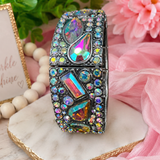 AB Crystal Stretch Bracelet (matches Initial Necklace)