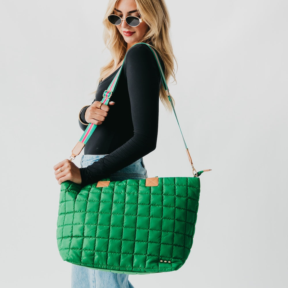 Day Dreamer Quilted Tote Bag Wholesale-Tote Bag-Pretty Simple