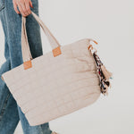 Day Dreamer Quilted Tote Bag Wholesale-Tote Bag-Pretty Simple