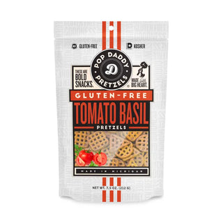 Pop Daddy Seasoned Pretzels - Gluten Free Tomato Basil