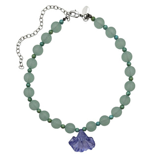 Flower Drop Necklace
