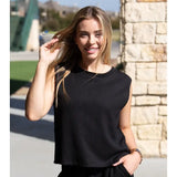 The Earhart Top - Black PREORDER