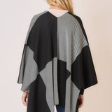 CozyCo Plaid Blanket Poncho* FINAL SALE *