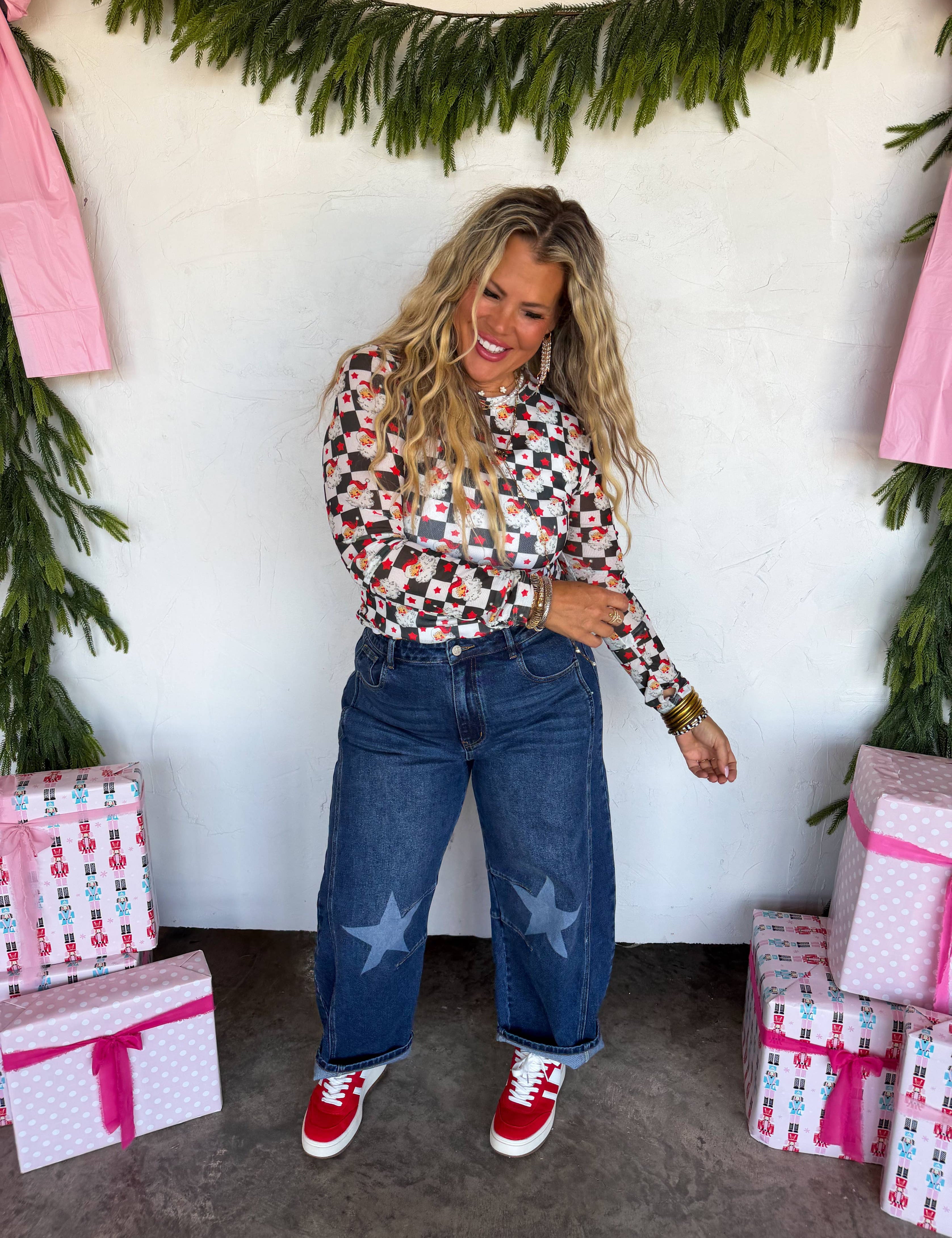 MERRY MESHMAS TOPS BLAKELEY - PREORDER
