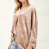 Dani Oversized Velvet Top* FINAL SALE *