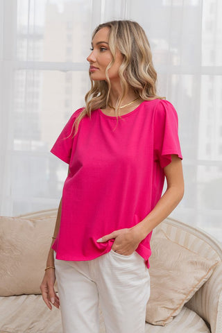 Pocketful Of Promise Top - 6 Colors - - FINAL SALE