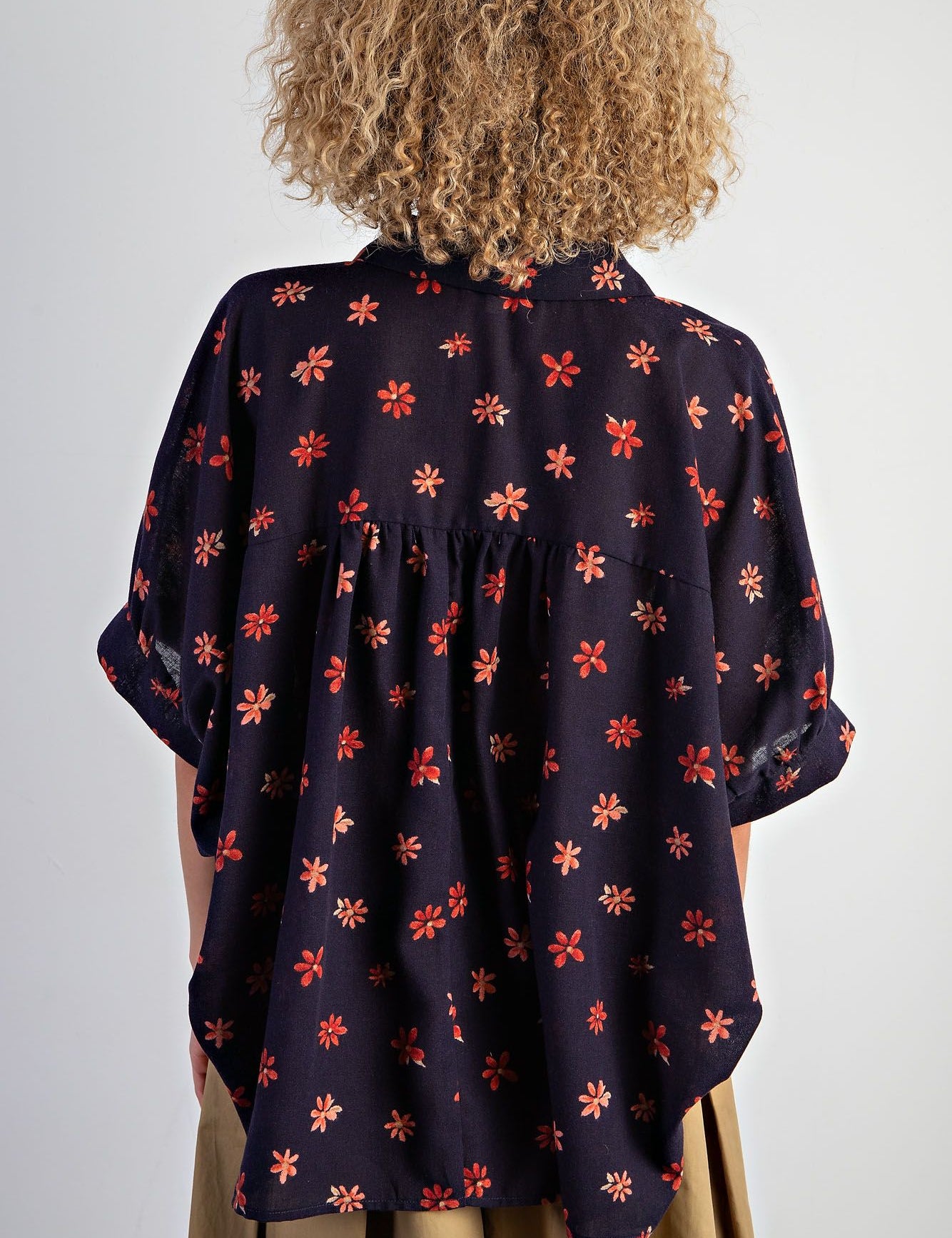 Taylor Linen Button Down Top - LAST ONES FINAL SALE
