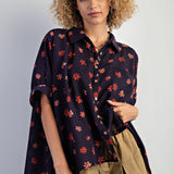 Taylor Linen Button Down Top - LAST ONES FINAL SALE