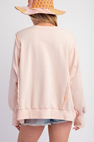 LoVe Patch Pullover - FINAL SALE