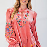 Ashley Embordered Top* FINAL SALE *