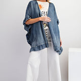 Annabelle Denim Cardigan* FINAL SALE *