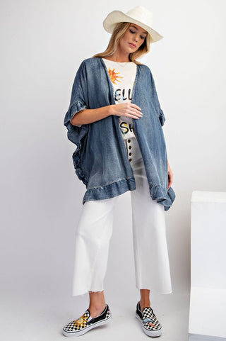 Annabelle Denim Cardigan