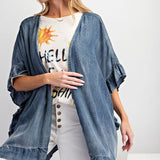 Annabelle Denim Cardigan* FINAL SALE *