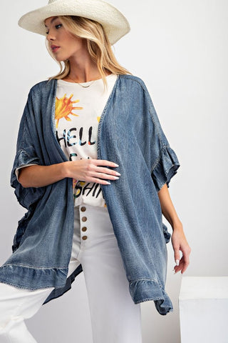 Annabelle Denim Cardigan