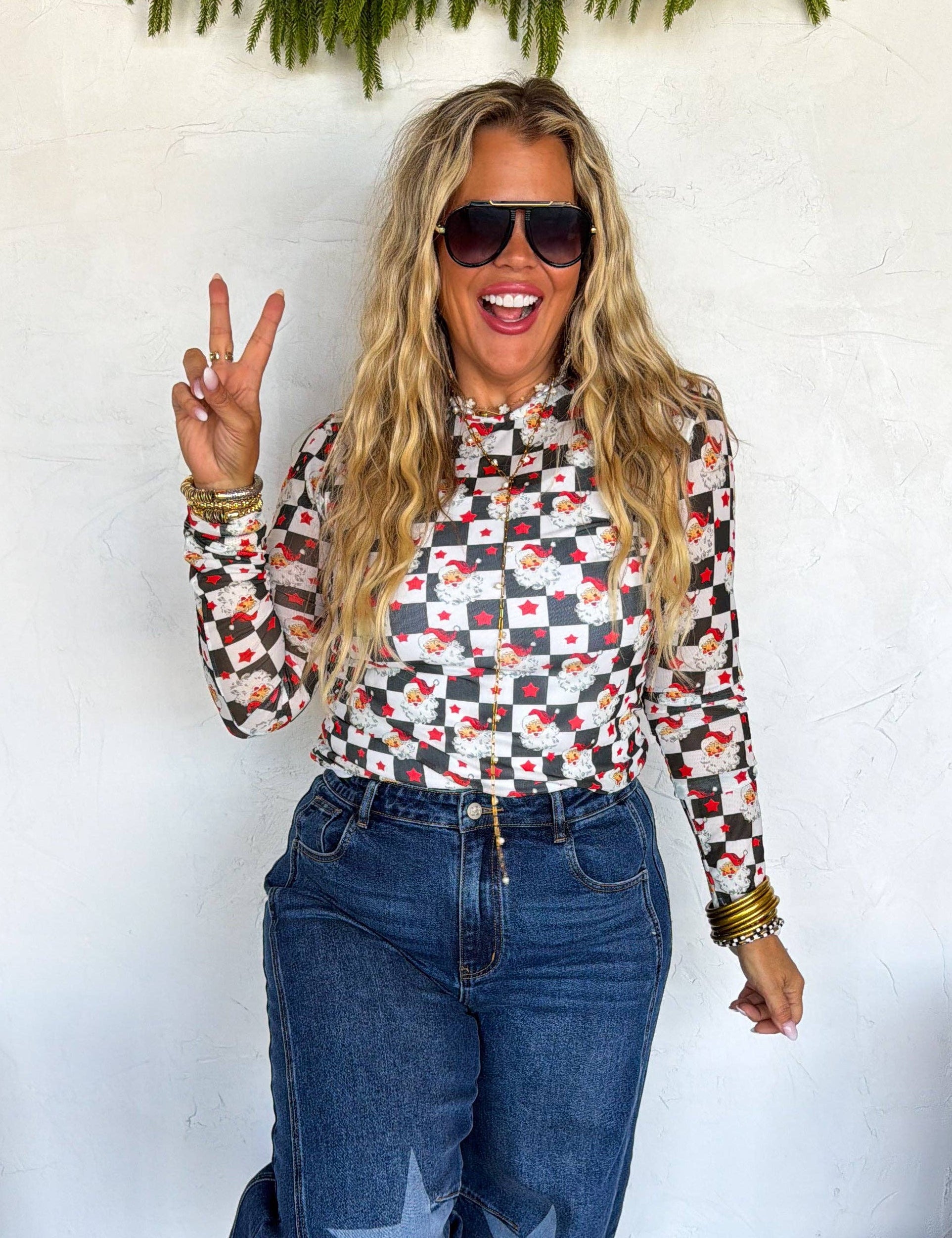 MERRY MESHMAS TOPS BLAKELEY - PREORDER