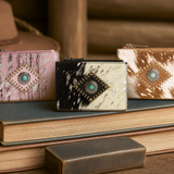 Eye of the Goddess Credit Card Wallet in Pink